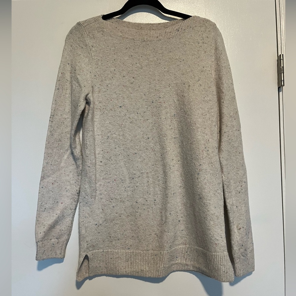 Loft Rainbow Speckled Sweater